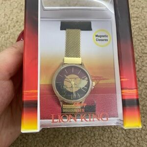 Disney Lion King Gold Mesh Watch